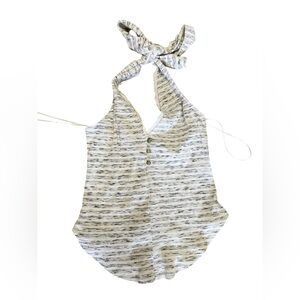 Pilcro Anthropologie halter summer top